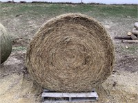 2 Round Bales Grass Hay w/ Little Clover