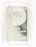 Coin 5 Troy Oz. Silver Bar Indian Head / Buffalo