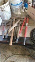 28" cable cutter & 12 hammers