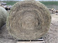 2 Round Bales of Grass Hay