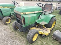 John Deere 316 Lawn Mower w/ 48" Deck