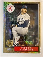 ROGER CLEMENS 2022 TOPPS SILVER PACK MOJO-RED SOX