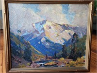 Southwestern oil on canvas by listed artist