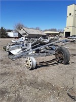 BullRack and Aluminum Scrap pile