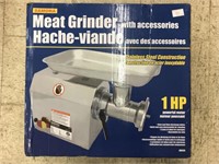 Samona Meat Grinder with accessories. 1HP motor.