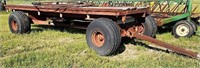 6'x20' Flat Bed Farm Trailer with Aircraft Tires