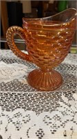 Basket weave 5” tall pitcher