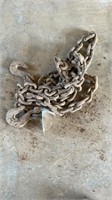 9 fr log chain. 2 hooks