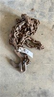 12ft. Log chain 1 large 1 small hook