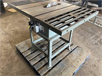 table saw , working