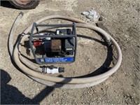 2" water ppump with hose