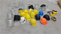 (2) Boxes Safety Gear & 12 Hard Hats