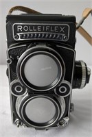 Rollei flex Camera. Lens, Film, filters- WB