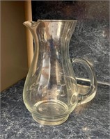 Princess House Etched Crystal “Heritage“ Pitcher
