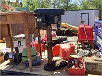 DRILL PRESS AND MISC ITEMS
