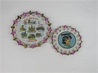 Louisiana & Dog Patch U.S.A 1968  Decor. Plates