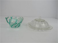 Butter & Candy Dish - 6" x 3"/2.5" x 4.75"