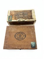 Vintage cigar boxes