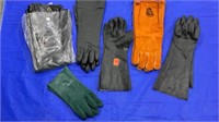 (6) Assorted gloves