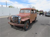 1952 Jeep Willys Overland Wagon -2 Door- Ford Eng