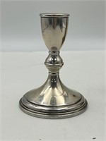 Sterling silver Preisner weighted candlestick