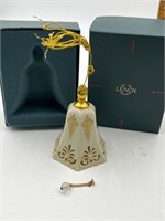 1990 lenox bell vintage ornament