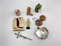 Lot of misc religious and other trinkets
