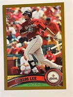 CARLOS LEE 2011 TOPPS GOLD-ASTROS