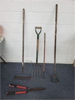 Yard tools, gardening