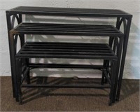 Nesting Wrought Iron Plant Stands