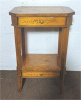 Vintage two drawer stand