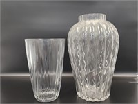 Crystal Vase Grouping