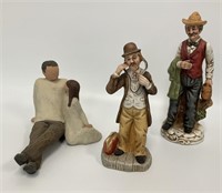 Porcelain Figurines Grouping