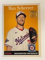 MAX SCHERZER 70 YEARS OF TOPPS-NATS