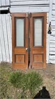 1920’s Farmhouse French Entryway Doors