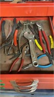 Snap Pliers, Crescent Wrench, Wrenches etc