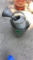 Galvanized Water Can, Oil Funnel, Bucket