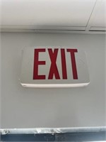 4 Exit Signs