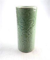 Vintage Ceramic floral vase made in Japan