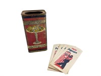Vintage Radiant tin & popcorn bags