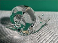 Murano Art Glass Snail Paperweight