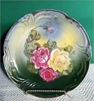 Floral-Decorated Chine Plate