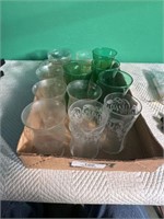 Flat of Miscellaneous Glasses