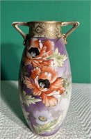 Nippon Hand-Painted Vase