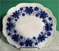 Swedish Flow Blue China Platter