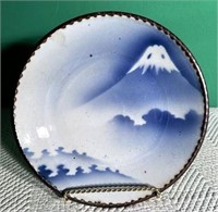 Asian Stoneware/China Plate