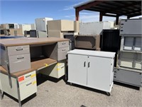 School Surplus - Aprx(180) Desk / File Cabinets