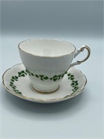 Regency Shamrock Tea Cup, Irish Tea Cup