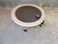 Small workout trampoline