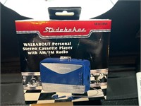 Studebaker Walkabout Stereo Cassette Player